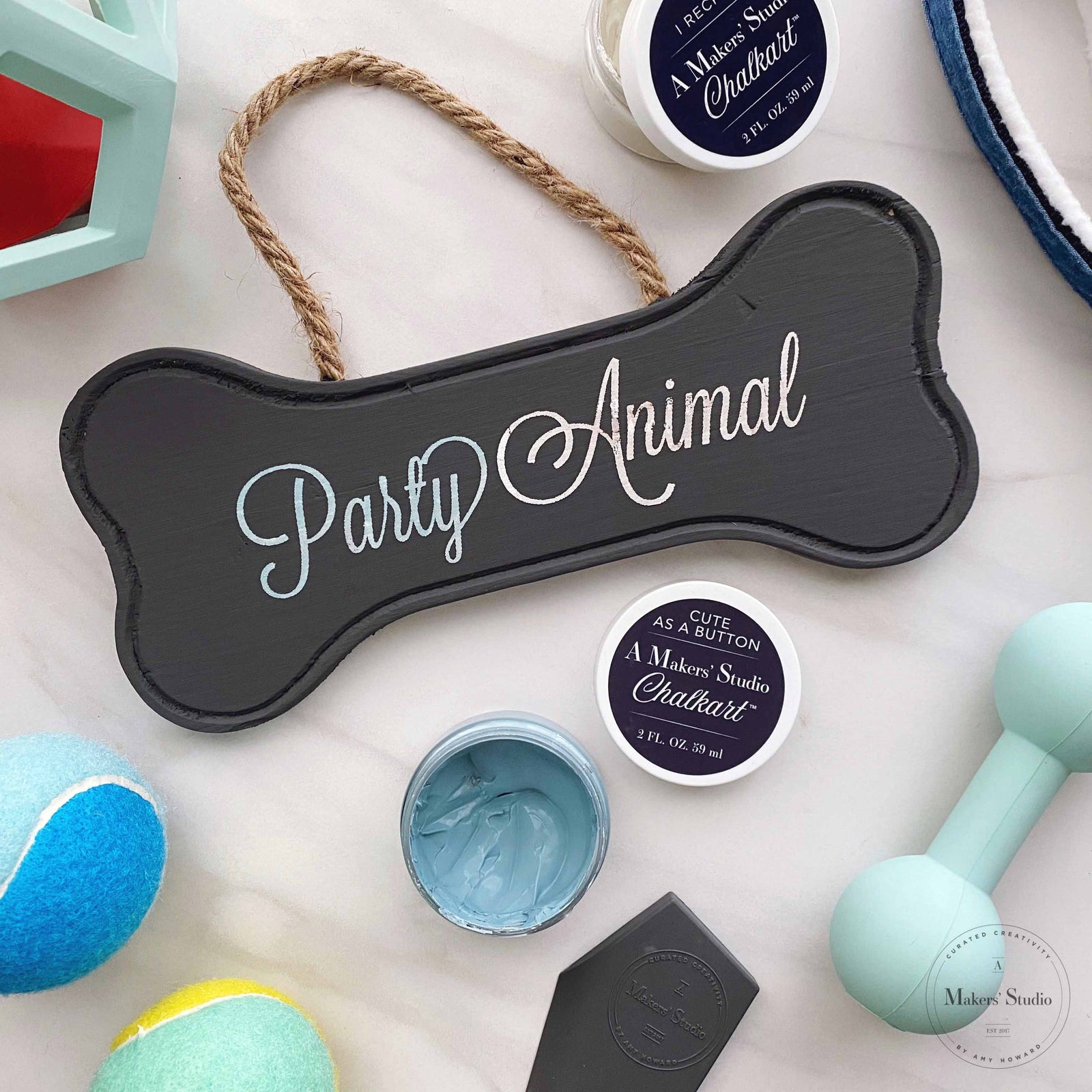 Party Animal - Mesh Stencil 8.5x11