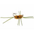 Barbless Pat's Rubber Legs Tungsten Bead Jigged Coffee/Tan Euro Nymph  - Set of 6 Flies Hook Size 10