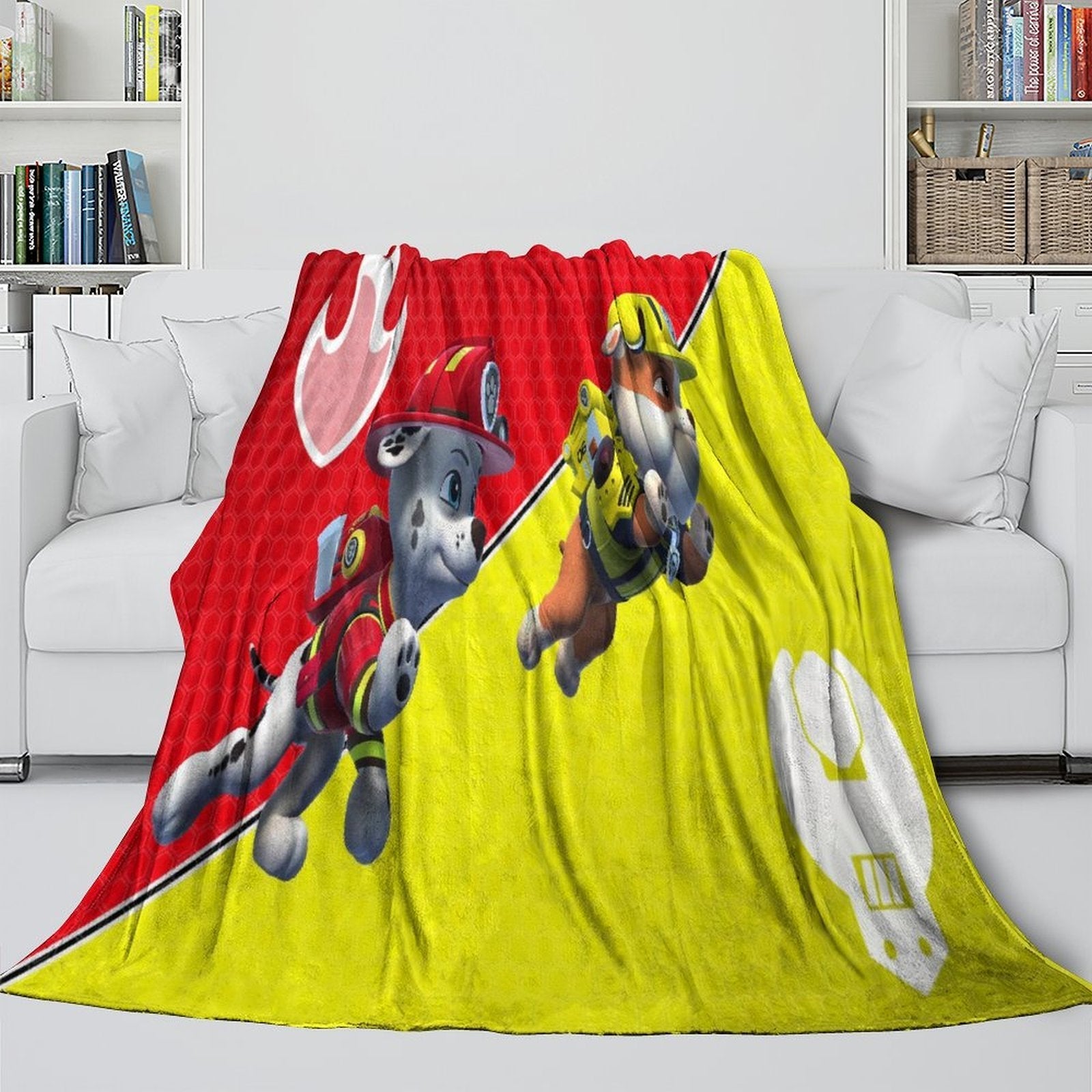 Paw Patrol 2025 Blanket Flannel Throw Room Decoration