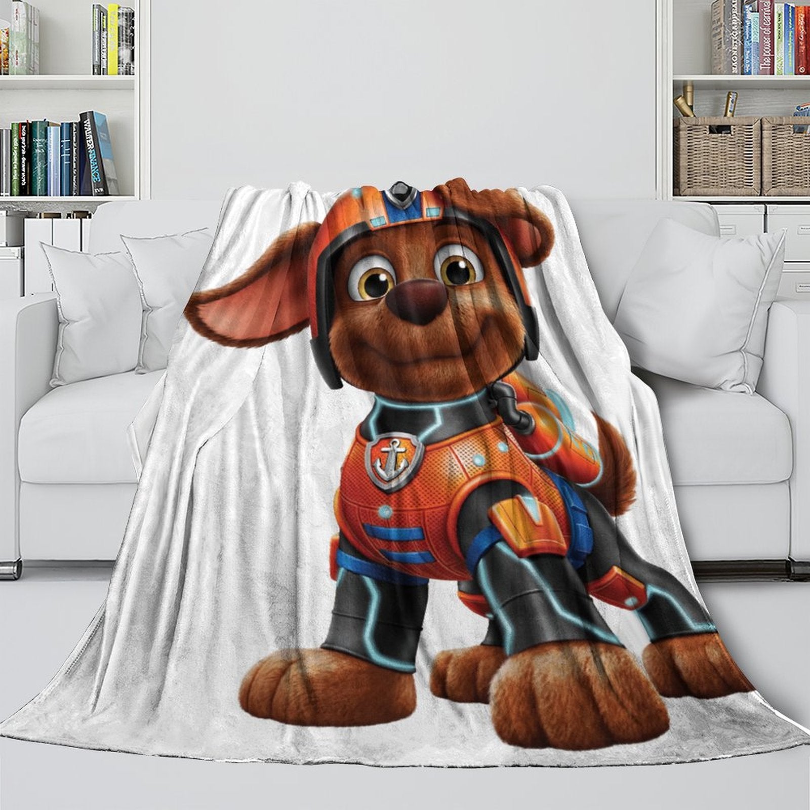 Paw Patrol 2025 Blanket Kids Flannel Throw Room Decoration