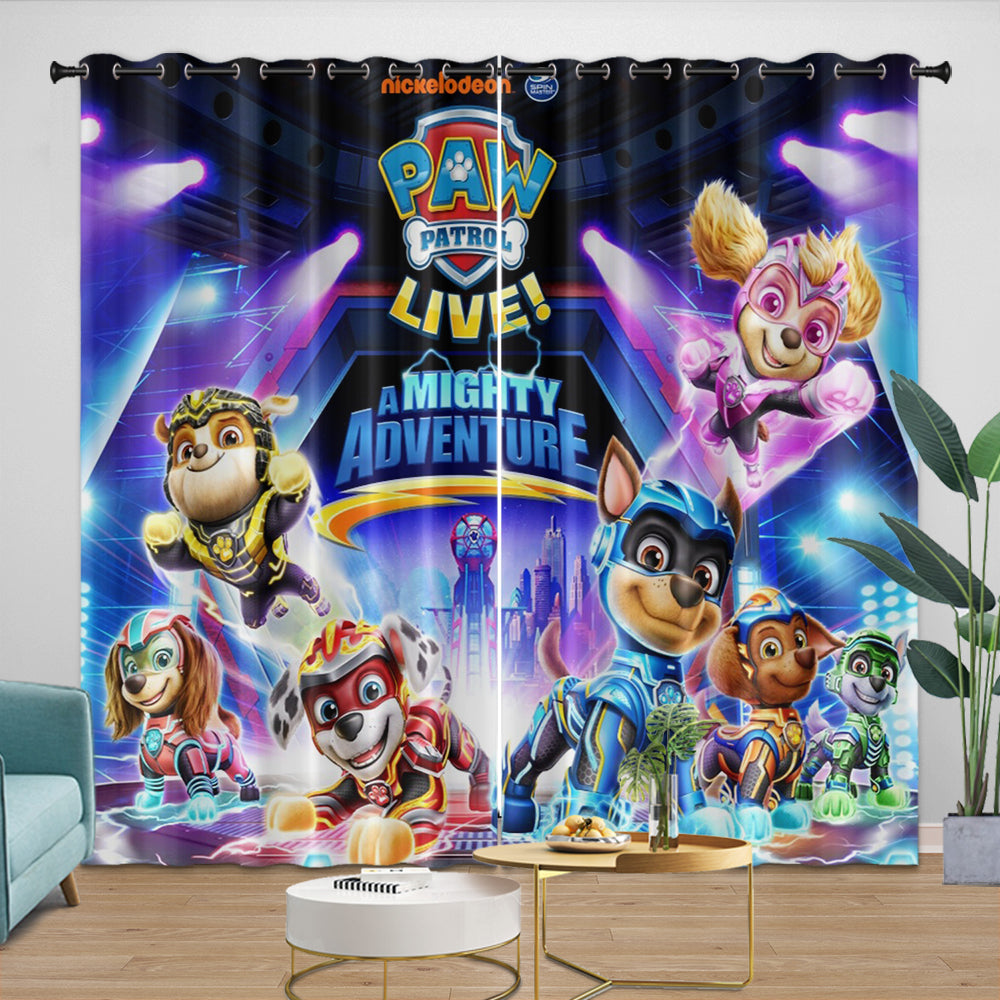 Paw Patrol 2025 Curtains Kids Blackout Window Drapes