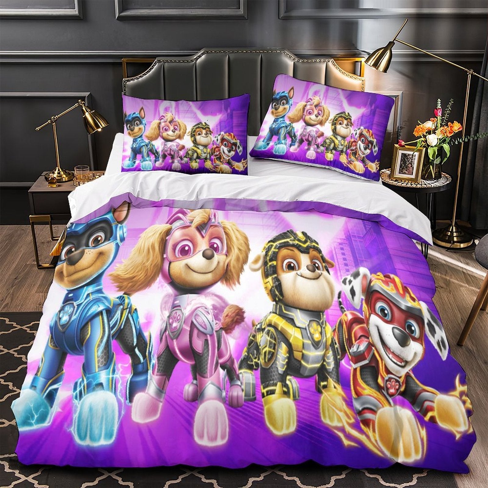 Paw Patrol 2025 Duvet Cover Kids Bedding Set Without Filler