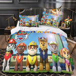 Paw Patrol 2025 Duvet Cover Pattern Bedding Set Without Filler