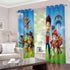 Paw Patrol Curtains Cosplay Blackout Window Drapes for Room Decoration