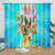 Paw Patrol Mighty Pups Curtains Pattern Blackout Window Drapes Room Decoration
