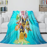 Paw Patrol Mighty Pups Blanket Flannel Throw Room Decoration