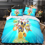 Paw Patrol Mighty Pups Duvet Cover Bedding Set Without Filler