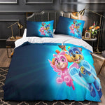 Paw Patrol Mighty Pups Duvet Cover Bedding Set Without Filler