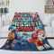 Paw Patrol Mission Paw Blanket Flannel Throw Room Decoration