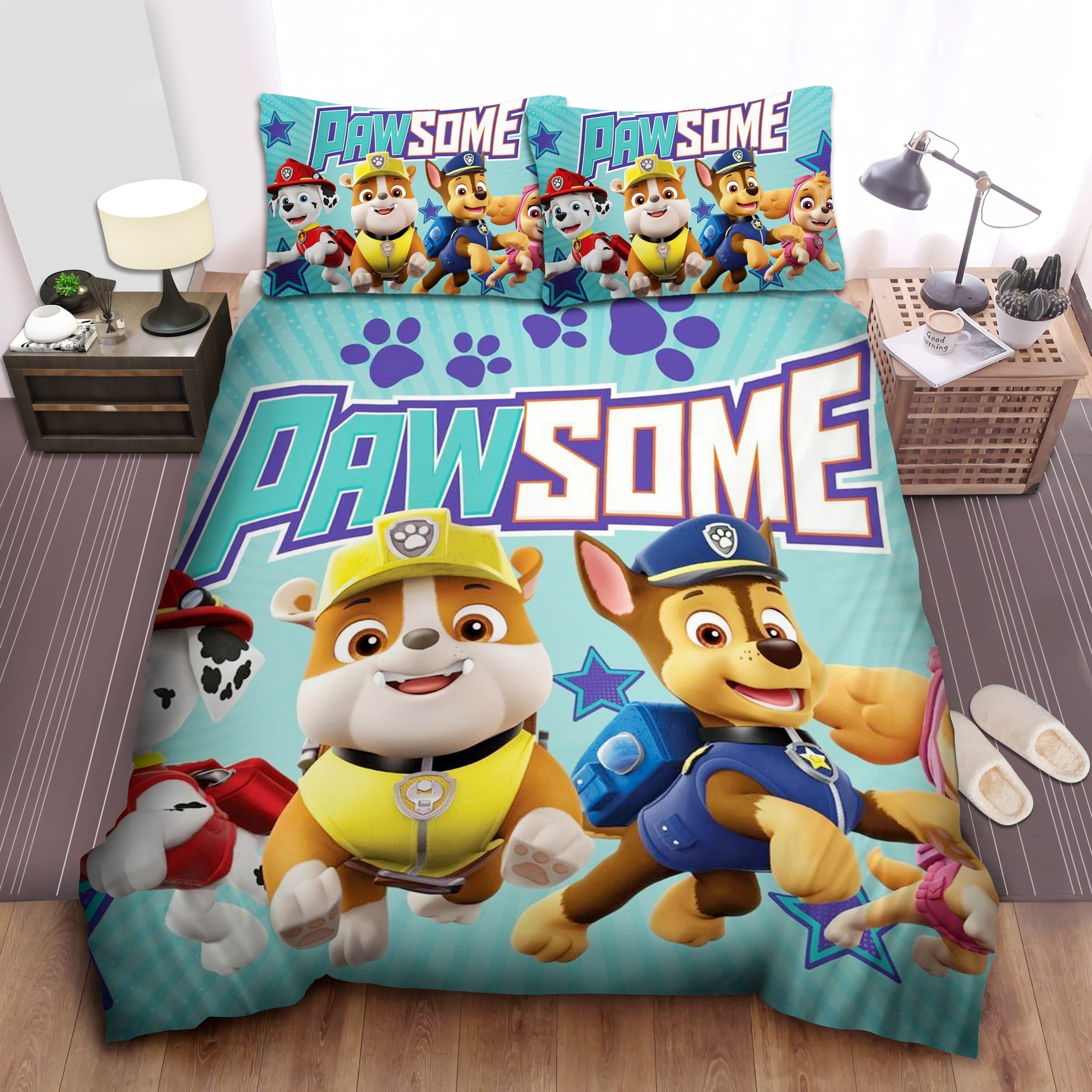Paw Patrol Pawsome Bedding Set Duvet Covers Without Filler