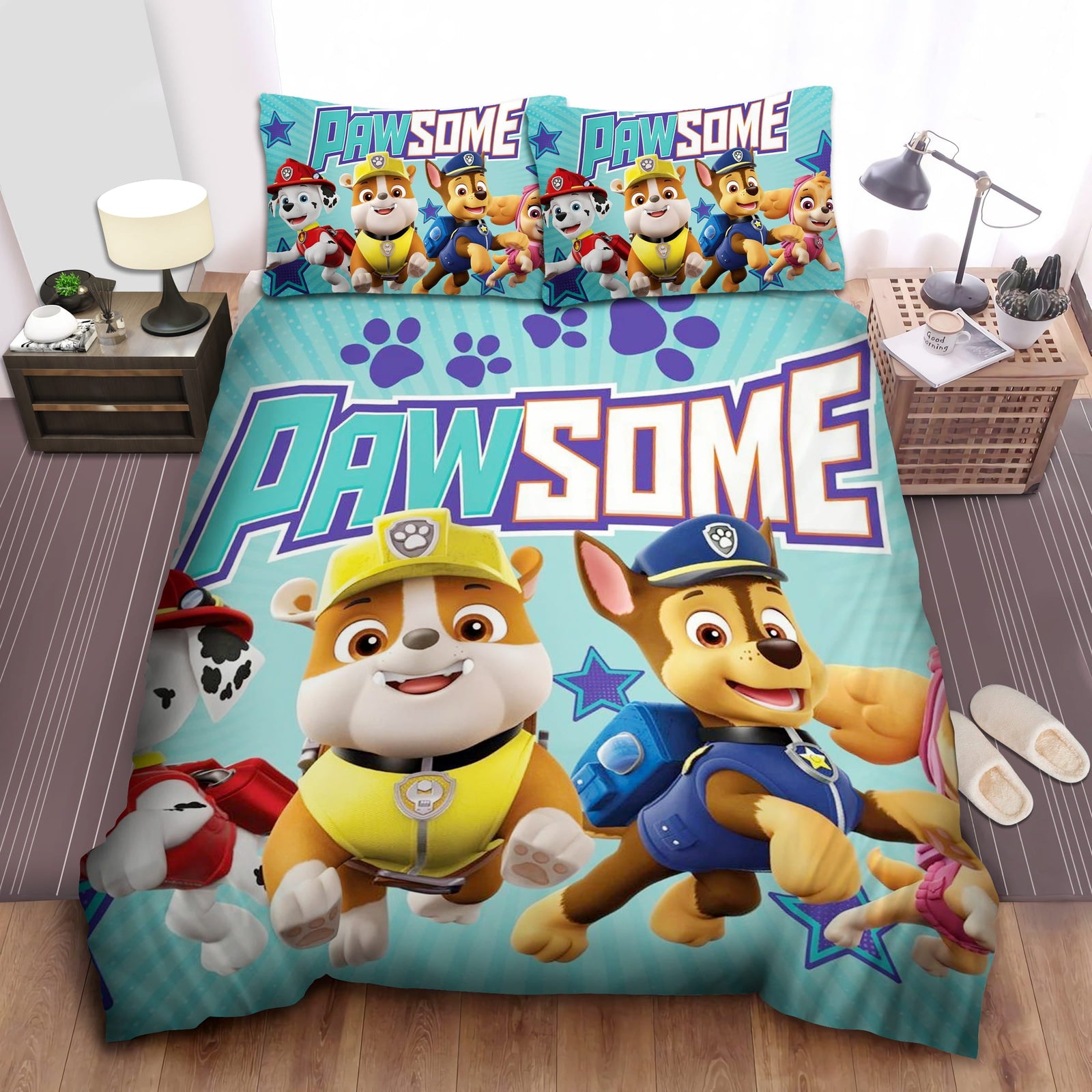 Paw Patrol Pawsome Bedding Set Duvet Covers Without Filler