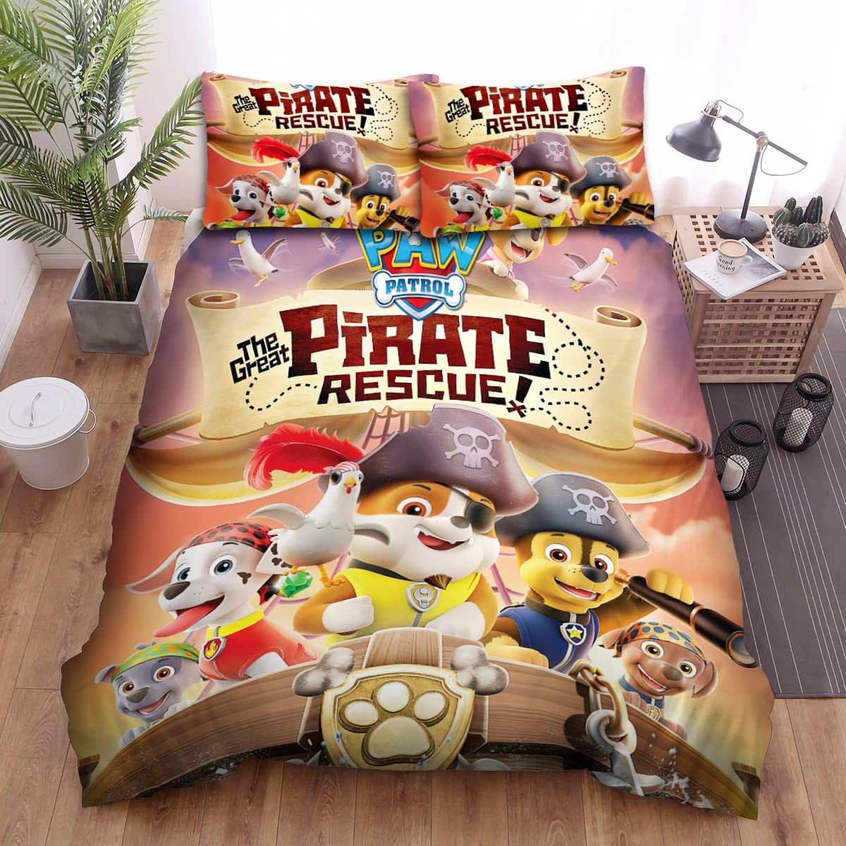 Paw Patrol Pirates Bedding Set Duvet Covers Without Filler