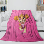 Paw Patrol Skye Blanket Flannel Throw Kids Room Decoration