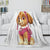 Paw Patrol Skye Blanket Flannel Throw Kids Room Decoration
