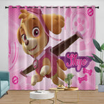 Paw Patrol Skye Curtains Blackout Kids Room Window Drapes