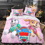 Paw Patrol Skye Duvet Cover Pattern Bedding Set Without Filler