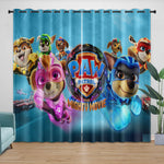 Paw Patrol The Mighty Movie Curtains Kids Blackout Window Drapes