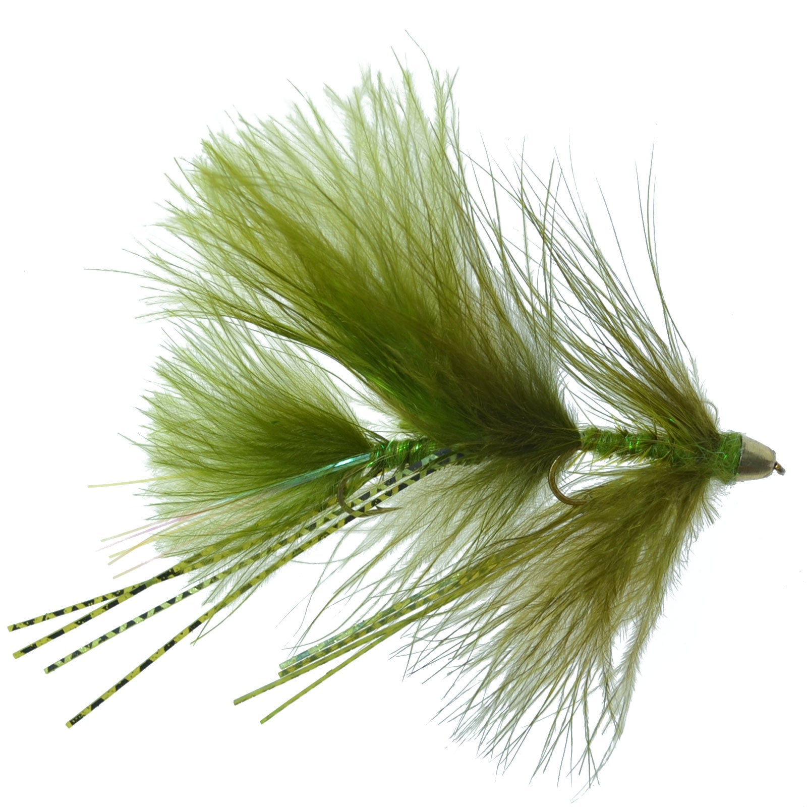 Circus Peanut Envy Streamer Collection - 4 Colors - Articulated Flies - Set of 4 - Hook Size 6