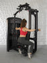Elite Selectorized Pec Deck/Rear Delt - Muscle D Fitness - Commercial - Adjustable Seat - Pin Selectorized  Chest / Back Combo
