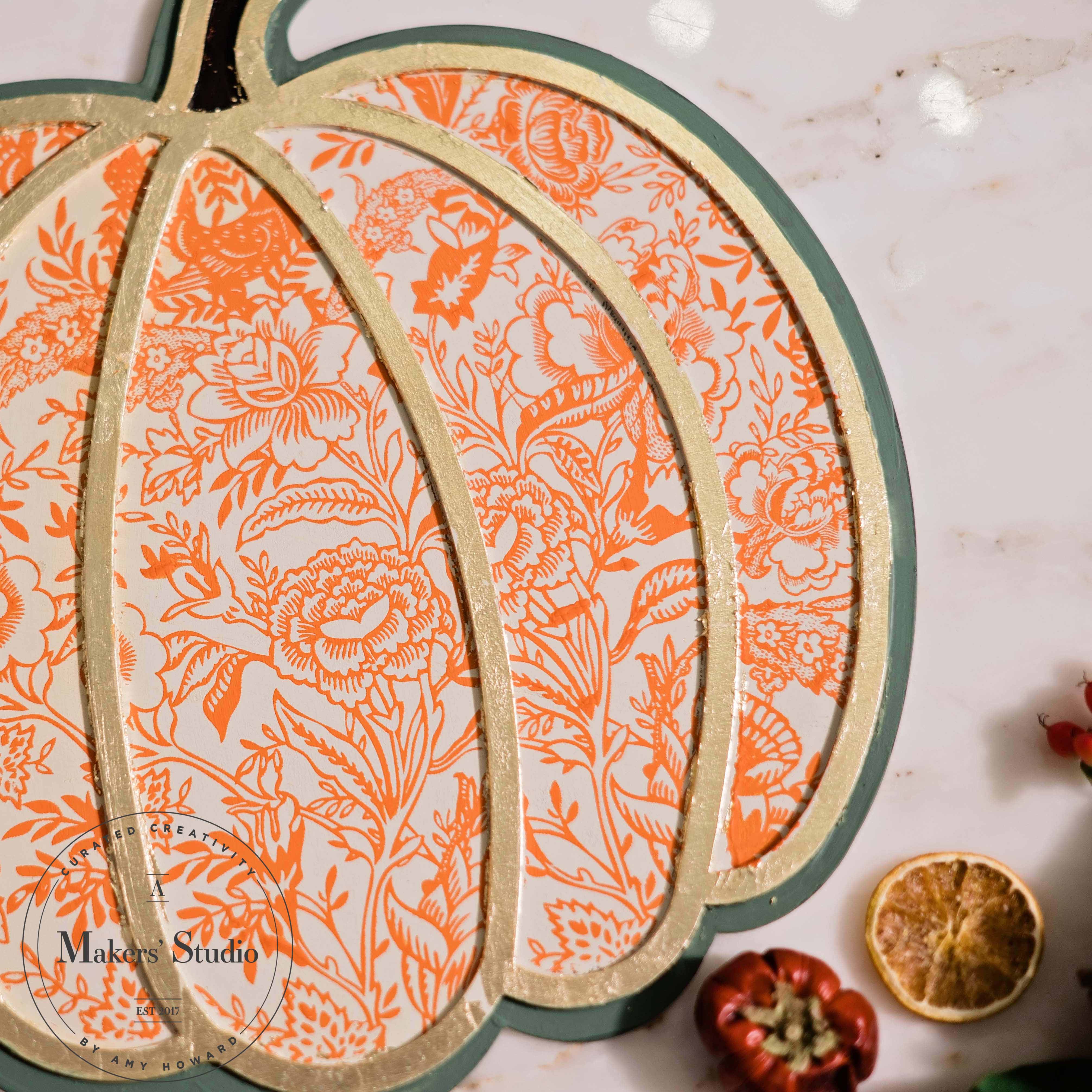 Peony Pattern - Mesh Stencil 12x12