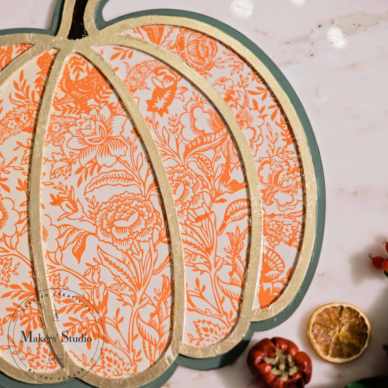 Peony Pattern - Mesh Stencil 12x12