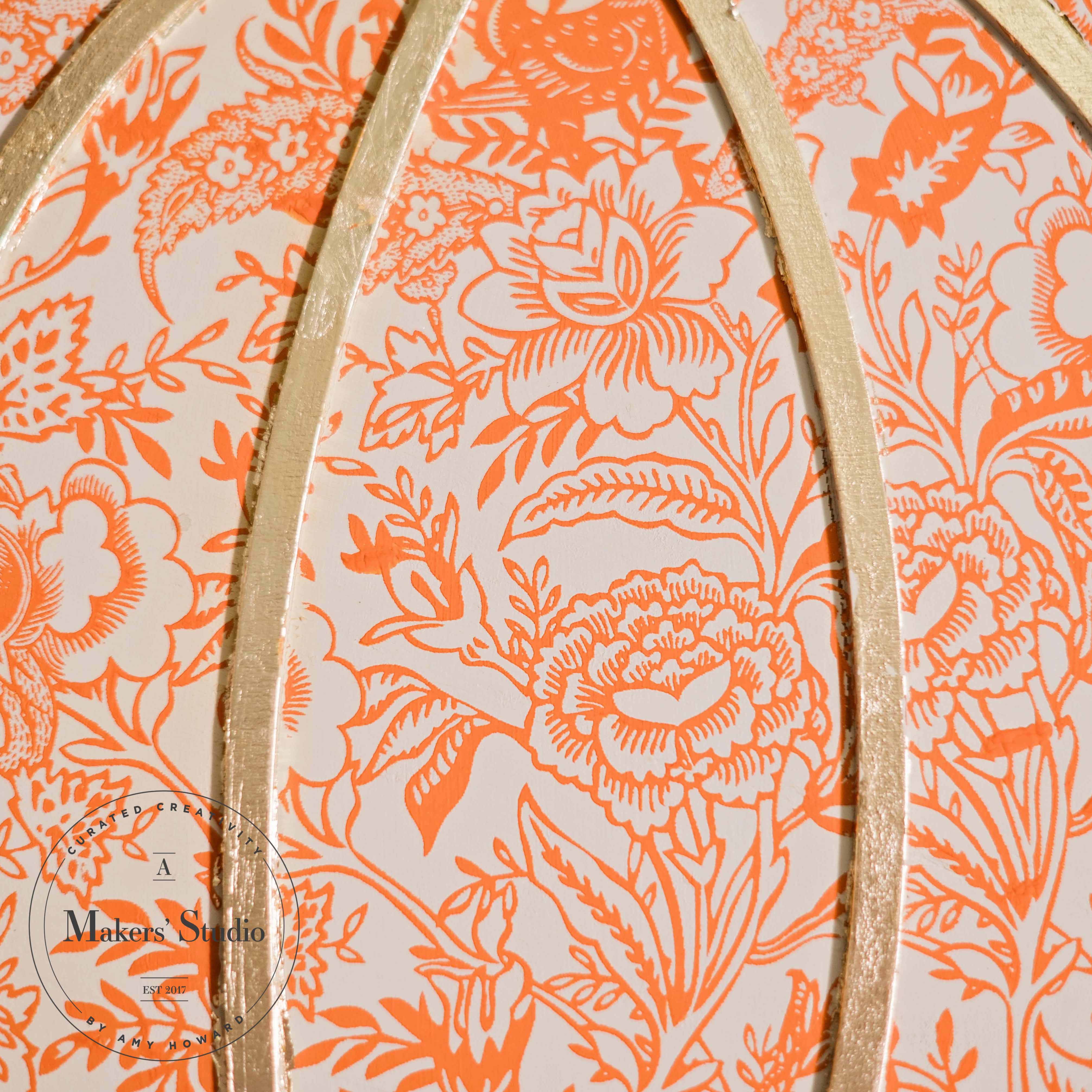 Peony Pattern - Mesh Stencil 12x12