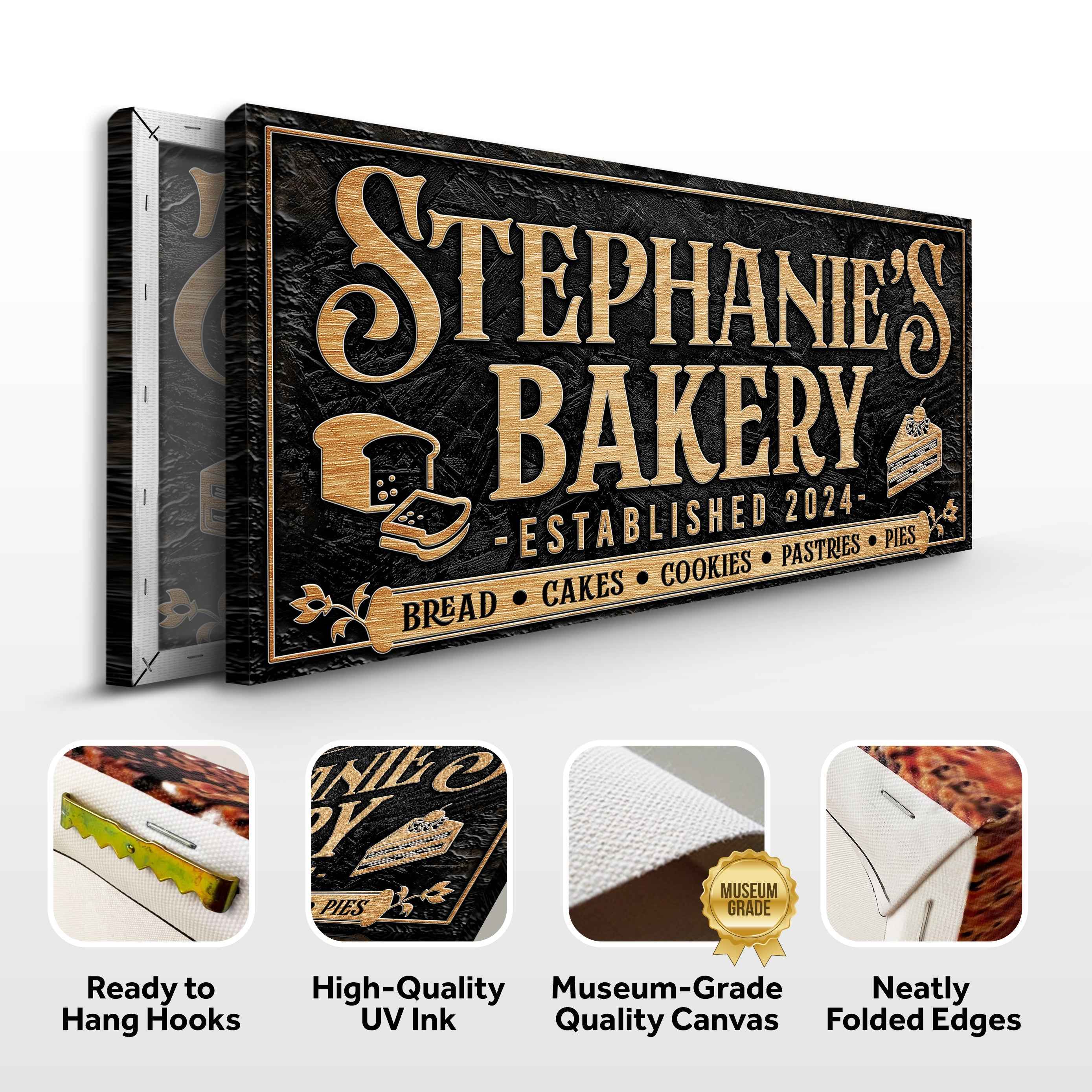 Personalized Bakery Sign