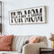 Personalized Fur Mom Sign