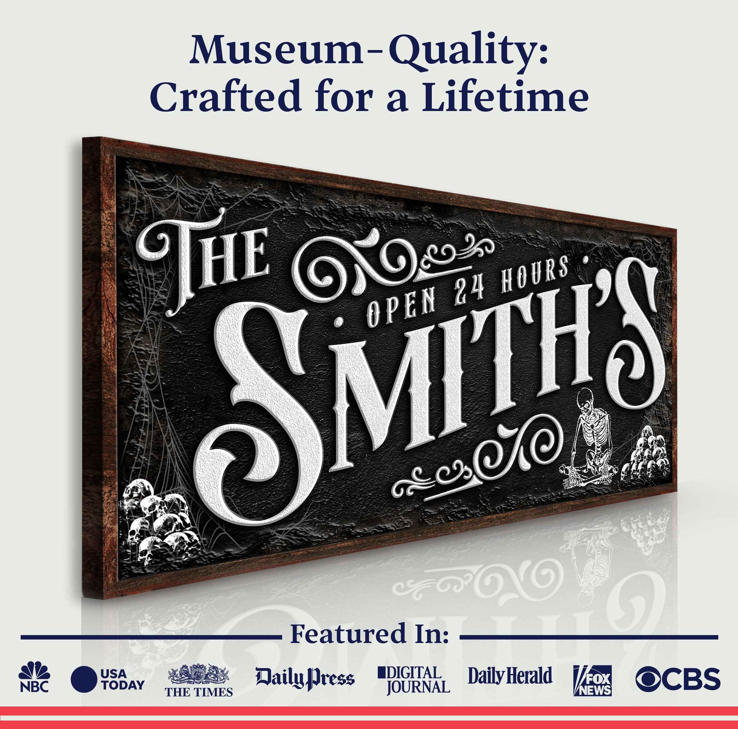 Personalized Gothic Sign II
