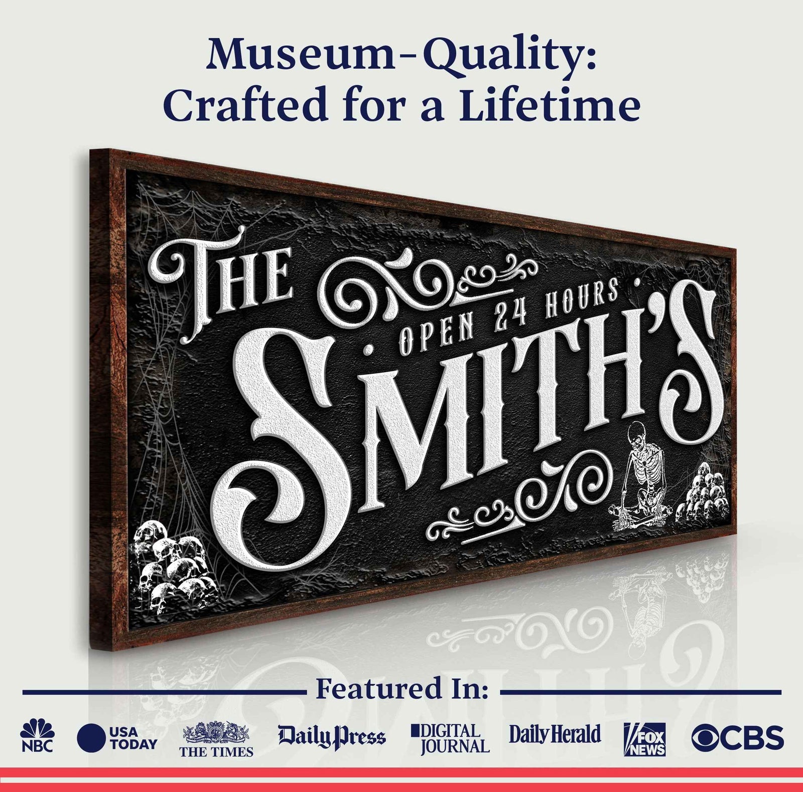 Personalized Gothic Sign II
