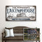 Personalized Lake House Sign II