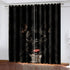 Pet Dogs Curtains Blackout Window Treatments Drapes for Room Decoration