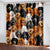 Pet Dogs Curtains Blackout Window Treatments Drapes for Room Decoration