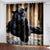 Pet Dogs Curtains Blackout Window Treatments Drapes for Room Decoration