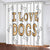 Pet Dogs Curtains Blackout Window Treatments Drapes for Room Decoration