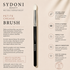 SYDONI PETITE EYESHADOW CREASE BRUSH - Goat Hair Bristles