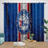 Philadelphia 76ers Curtains Blackout Window Drapes Room Decoration