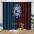 Philadelphia 76ers Curtains Blackout Window Drapes Room Decoration