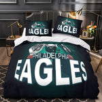 Philadelphia Eagles Duvet Cover Bedding Set