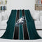 Philadelphia Eagles Blanket Flannel Fleece Throw Room Decoration