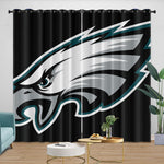 Philadelphia Eagles Curtains Blackout Window Drapes
