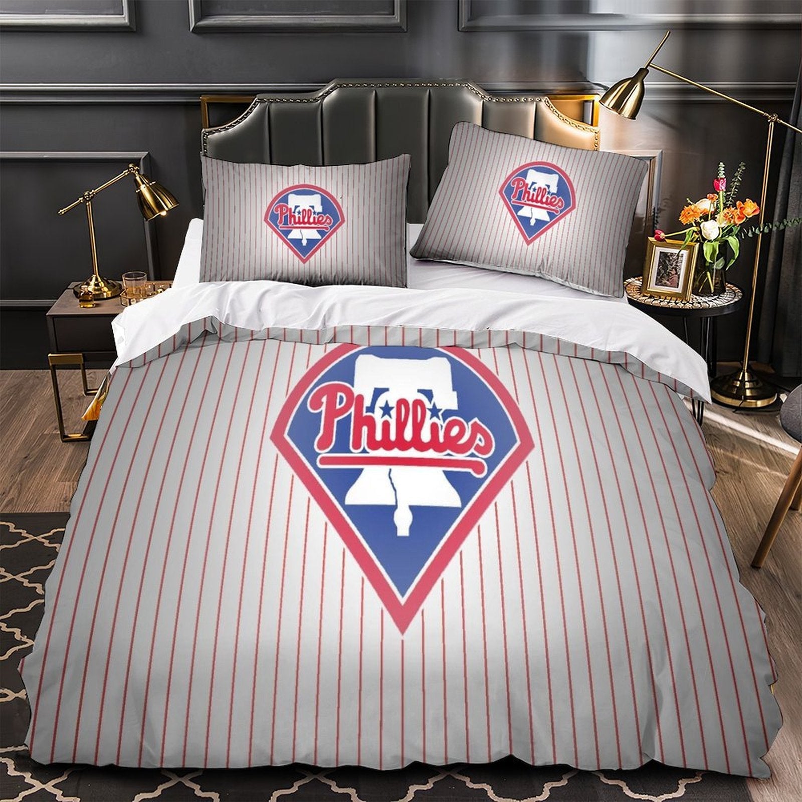 Philadelphia Phillies Bedding Set Quilt Cover Without Filler