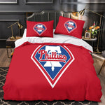 Philadelphia Phillies Bedding Set Quilt Cover Without Filler