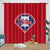 Philadelphia Phillies Curtains Blackout Window Drapes Room Decoration