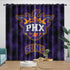 Phoenix Suns Curtains Blackout Window Drapes Room Decoration