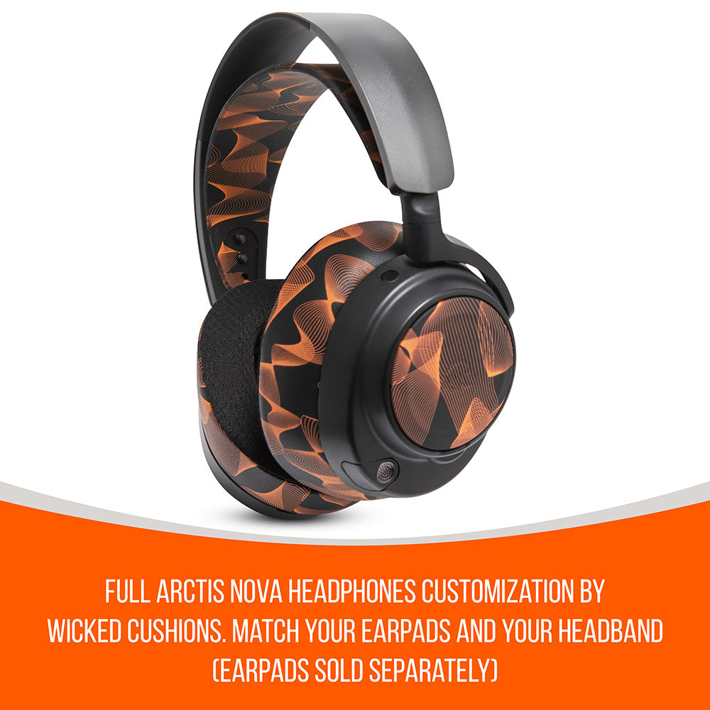 WC Side Speaker Plates for Arctis Nova Headsets - Arctis Nova Booster Pack by Wicked Cushions