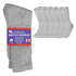 3-12 Pairs Health Circulatory Crew Cotton Diabetic Socks White 9-11 10-13 13-15