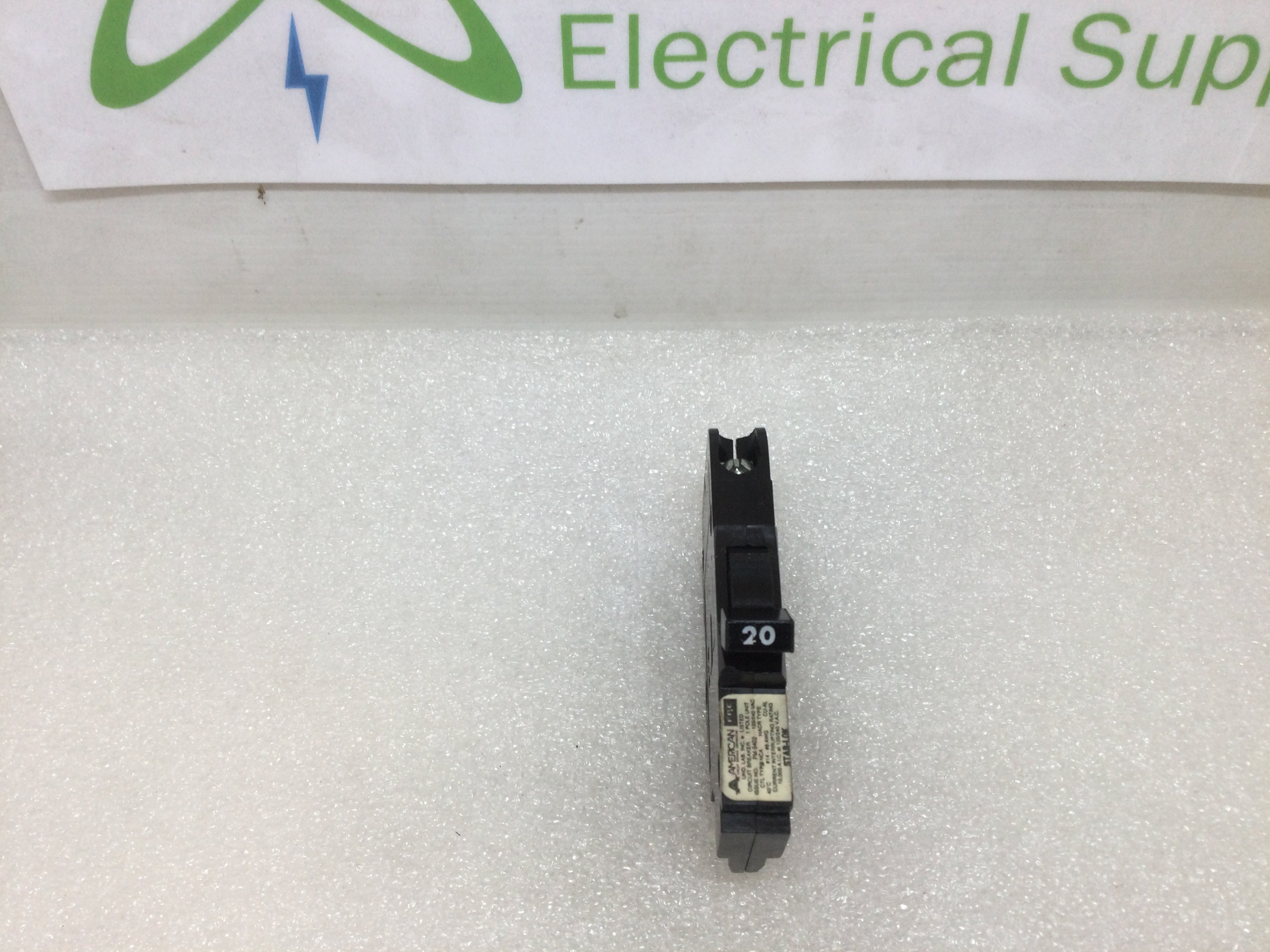 American Brand FPE NC120 1 Pole 20 Amp Circuit Breaker Thin