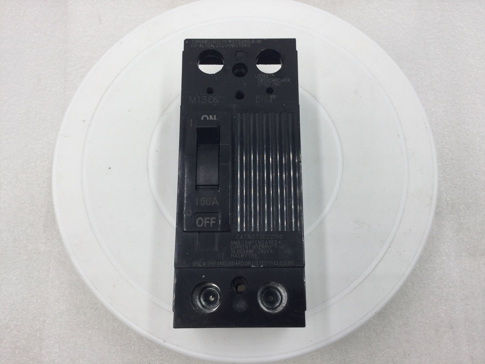 GE General Electric TQD22150 150 Amp 2 Pole 240v Circuit Breaker