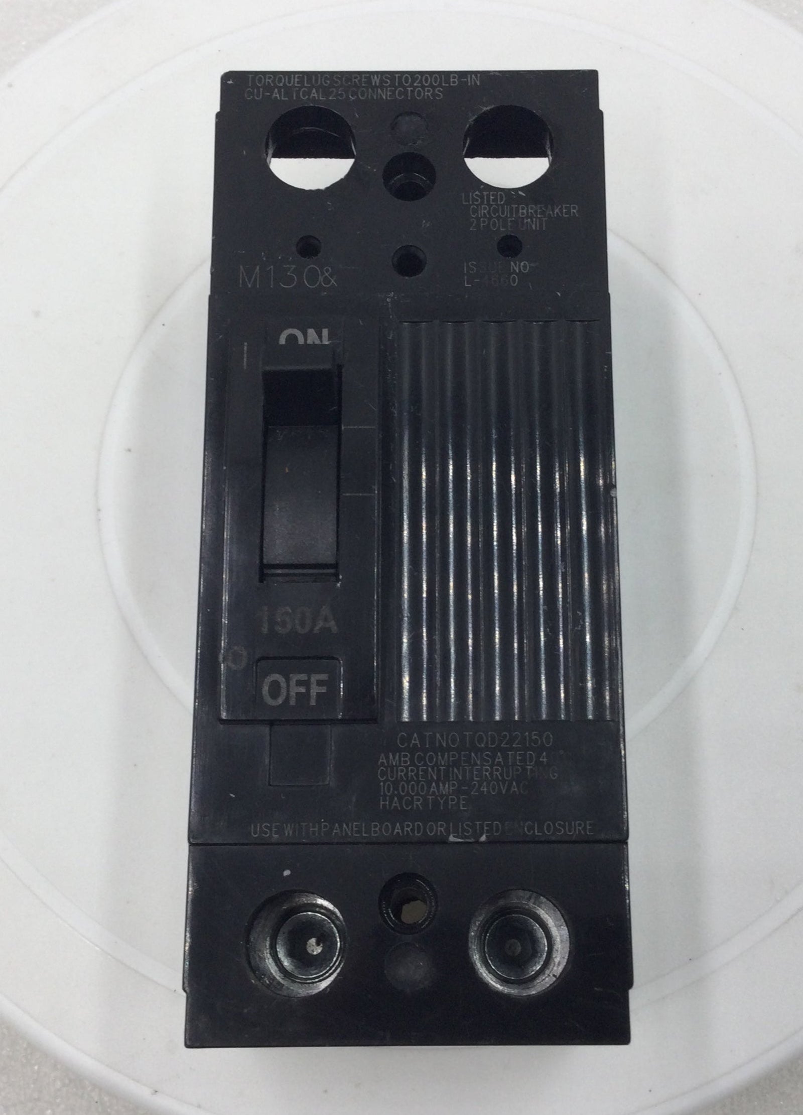 GE General Electric TQD22150 150 Amp 2 Pole 240v Circuit Breaker